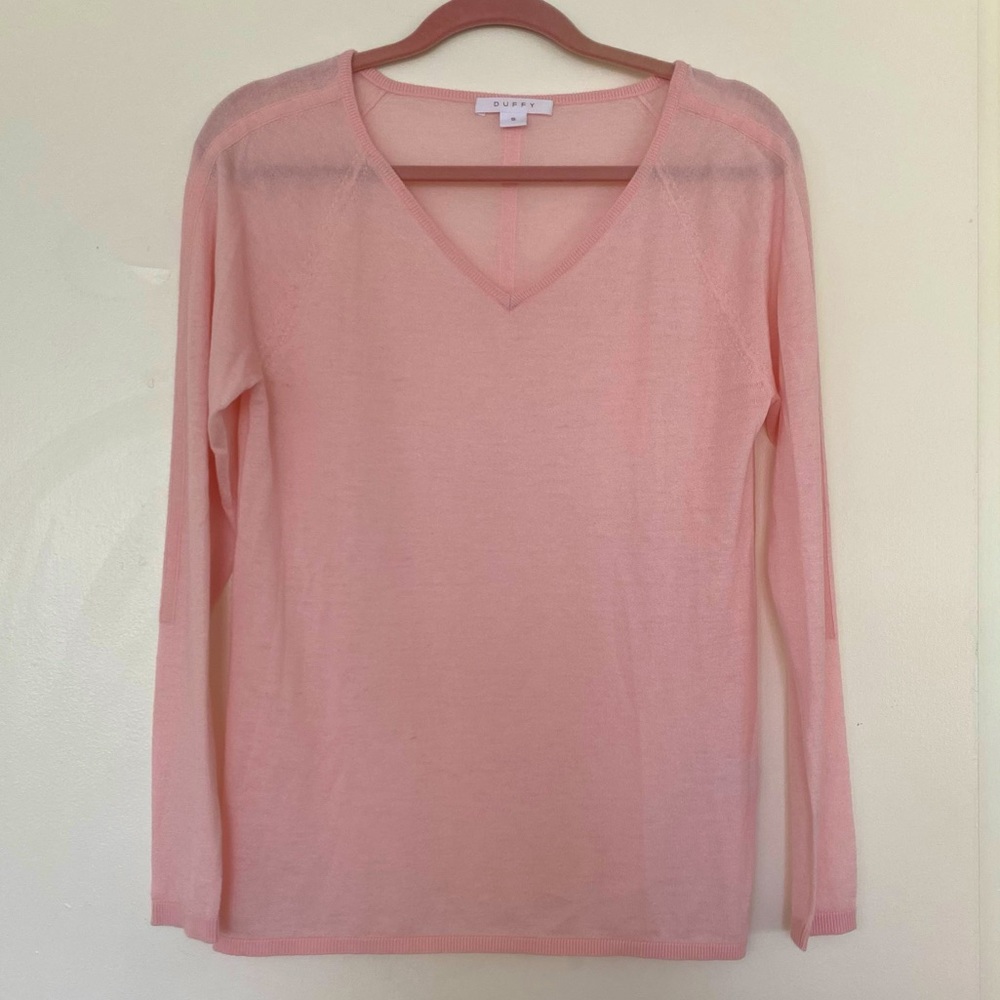 Blush Cashmere Duffy Sweater